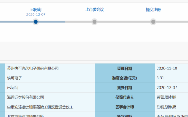 又一光伏企業即將上市，在光伏接線盒跟連接器方面有一定實力