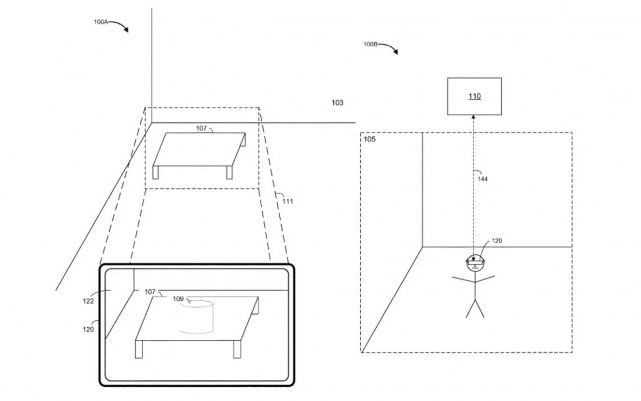 专利显示苹果正在开发平面视频创造出合成现实场景的系统