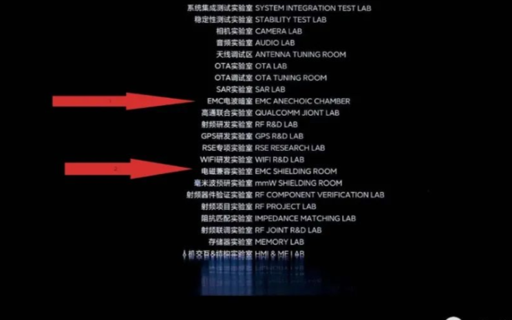 小米有哪些EMC实验室