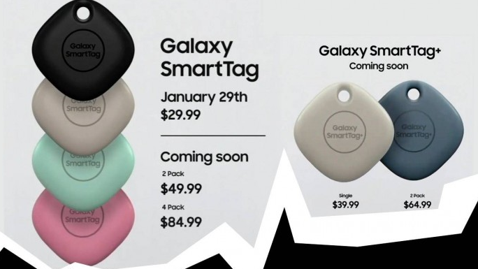 三星推Galaxy SmartTag蓝牙追踪器