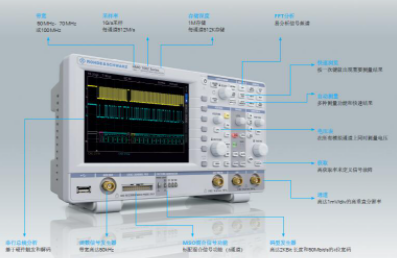 HMO1002数字实时示波器的产品特点及应用性能...