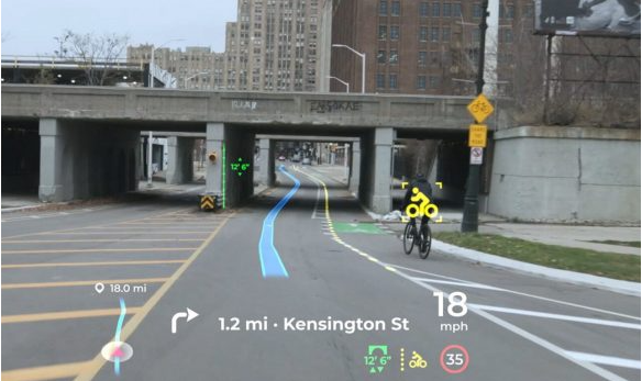 松下的汽车团队推出了平视显示器(HUD)系统