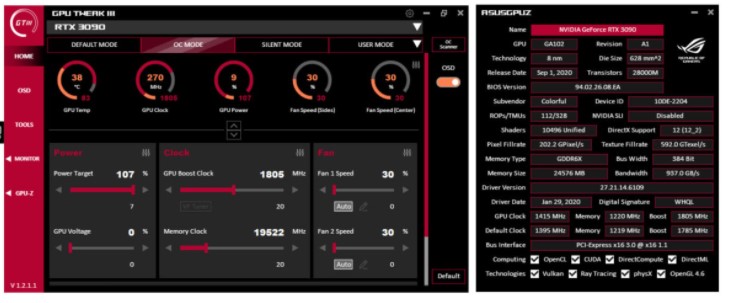 华硕放出显卡超频监控工具 GPU Tweak I...
