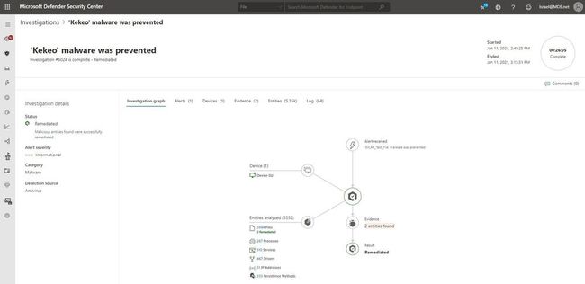 微軟Microsoft Defender 將默認(rèn)全自動(dòng)執(zhí)行<b class='flag-5'>補(bǔ)救措施</b>