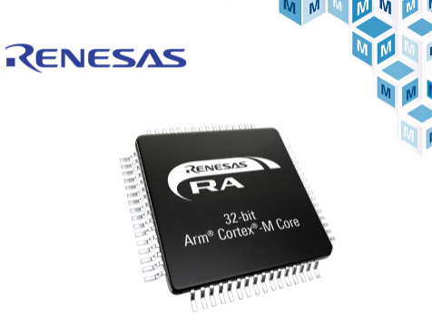 貿澤電子開售帶觸摸感應接口的Renesas RA...