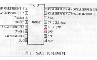 Si9731型電池充電器的特點(diǎn)、引腳功能及應(yīng)用分析