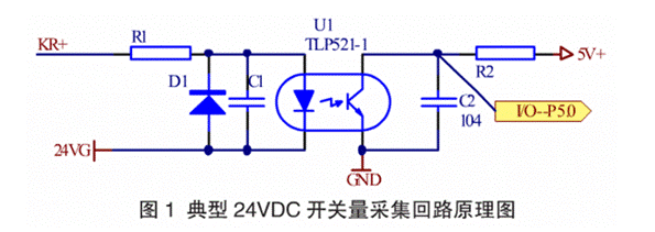 光耦回路 24V和220VDC輸入電路設計方案解析