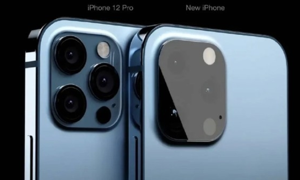 iPhone 12s后置相机采用纯平式镜面设计