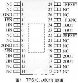 基于DSP芯片MS320F2812实现双路低压差电源调整器的应用方案