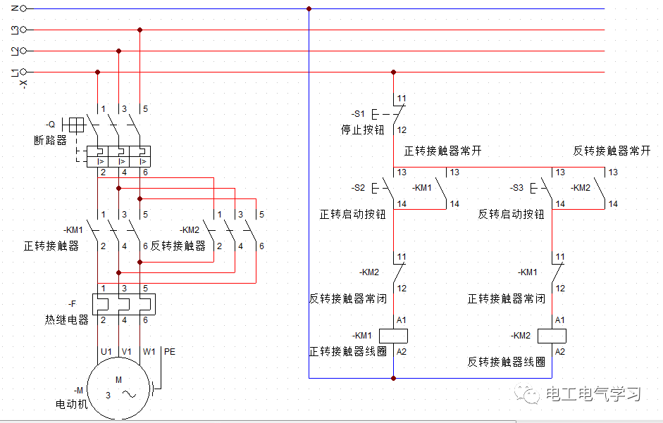 正反转电路