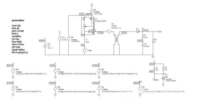 一文解析CCM反激式轉換器被漏電感影響的小信號響應