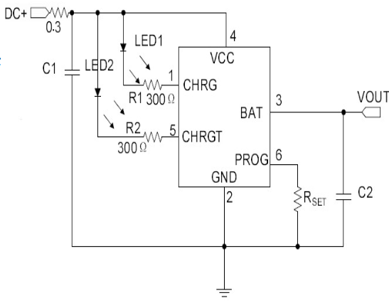 單節(jié)防反接線性鋰電池充電芯片HM5055