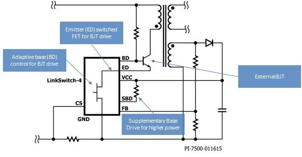 基于LinkSwitch-4开关IC提高基于BJT的方案的可靠性