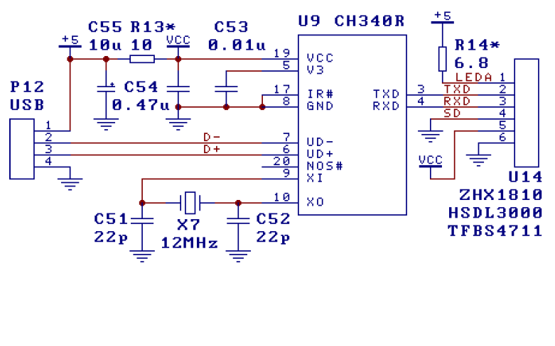 <b class='flag-5'>USB</b>轉<b class='flag-5'>串口</b><b class='flag-5'>芯片</b><b class='flag-5'>CH340</b>的中文數據手冊