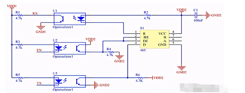 为什么485电路需加隔离，实现485隔离的四种方案-电子发烧友网