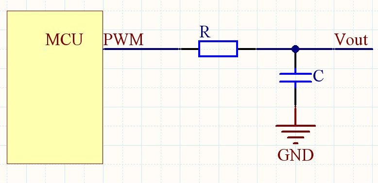 如何<b>采用</b><b>PWM</b>通过RC低通滤波器来模拟<b>实现</b><b>DAC</b>功能