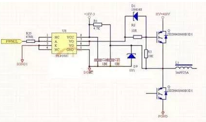 H橋電路中IGBT管子驅(qū)動(dòng)以及保護(hù)機(jī)制