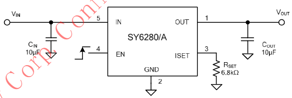 超低RDS开关电源芯片SY6280/SY6280A