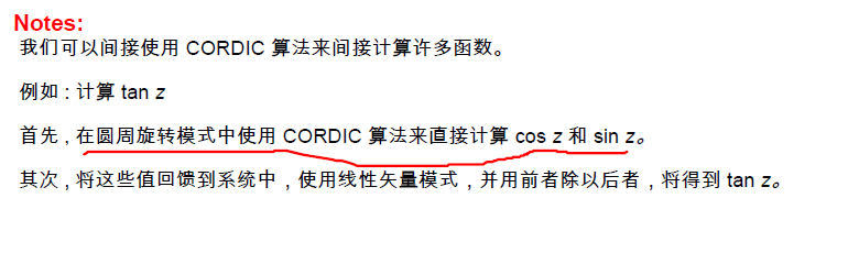 CORDIC算法