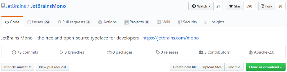 jetbrains mono图片