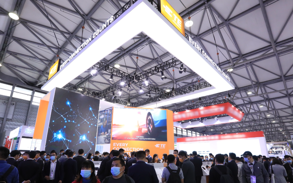 TE Connectivity亮相2021慕尼黑...
