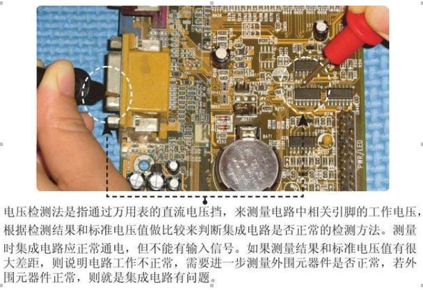 集成電路故障檢修的檢測方法有哪些