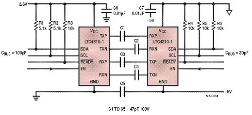 基于LTC4310設計的絕緣雙向I2C總線通信技術