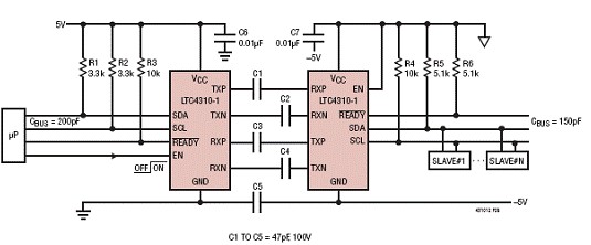 基于LTC4310設計的絕緣雙向I2C總線通信技術