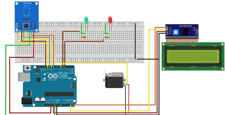 如何使用Arduino创建停车门禁控制系统？