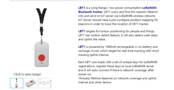 基于LBT01 LoRa的GPS跟踪器和来自LoRa的BLE信标