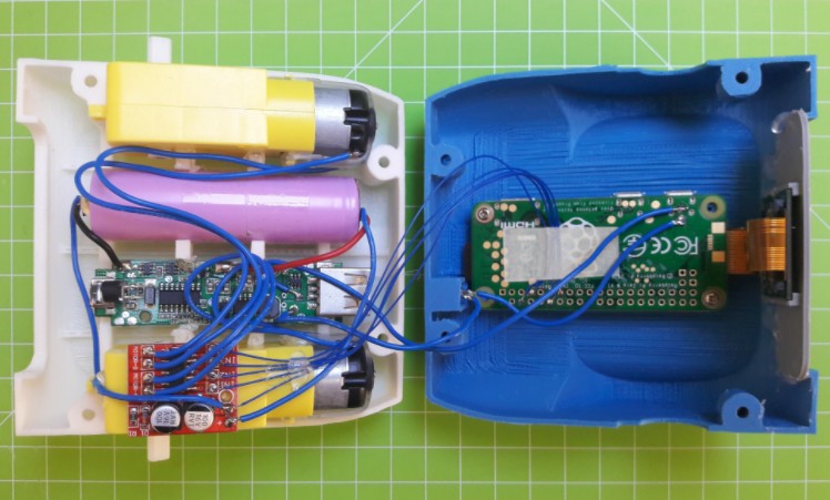 基于在Raspberry Pi Zero W的基礎(chǔ)上實(shí)現(xiàn)設(shè)計(jì)微型機(jī)器人