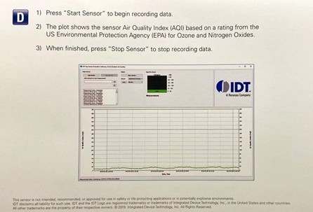 基于一款室外空气质量传感器评估套件ZMOD4510-EVK的产品方案