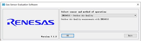 基于一款室外空气质量传感器评估套件ZMOD4510-EVK的产品方案