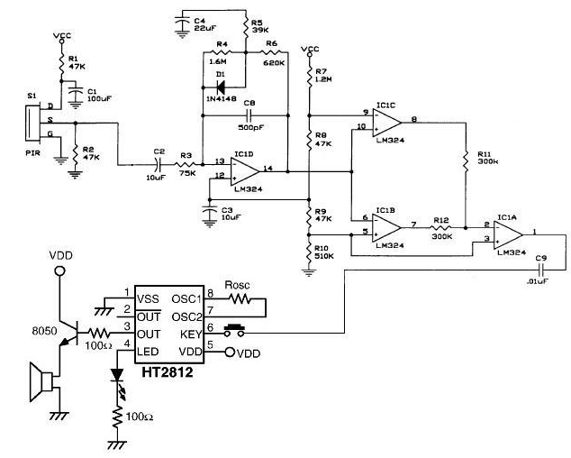 如何<b class='flag-5'>構建</b>簡單的PIR<b class='flag-5'>運動</b><b class='flag-5'>傳感器</b>