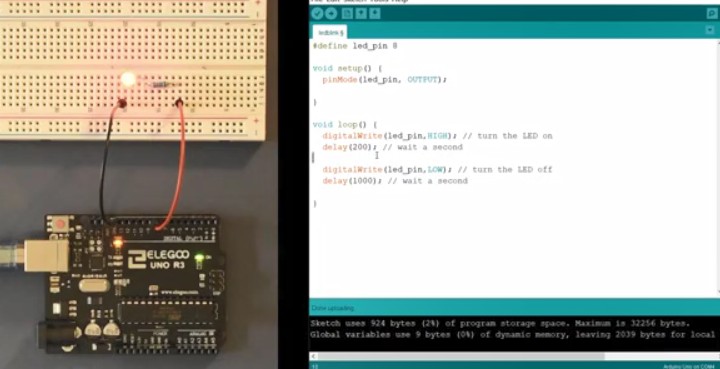 如何编写基本的Arduino程序来控制数字引脚？