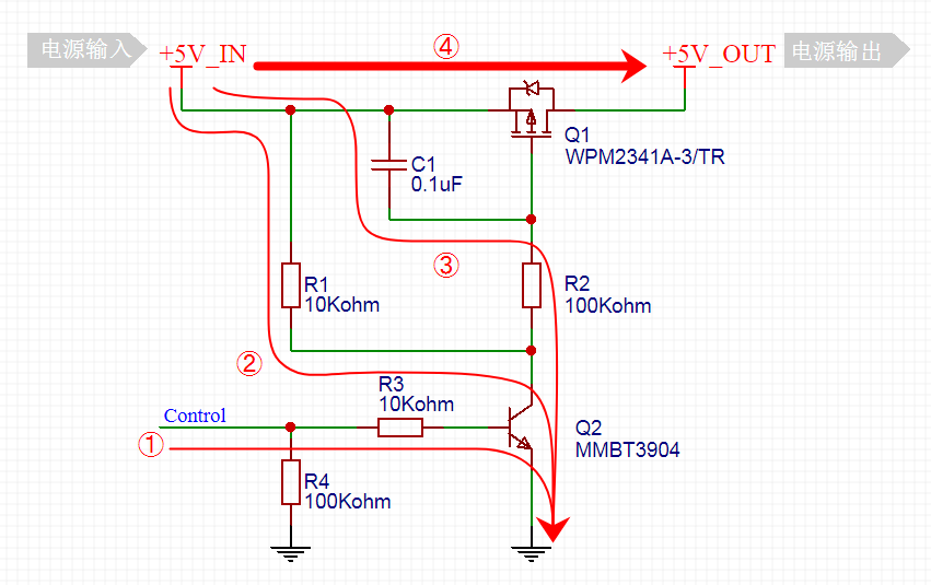 詳解MOS管電源開關電路如何開啟帶軟開啟功能