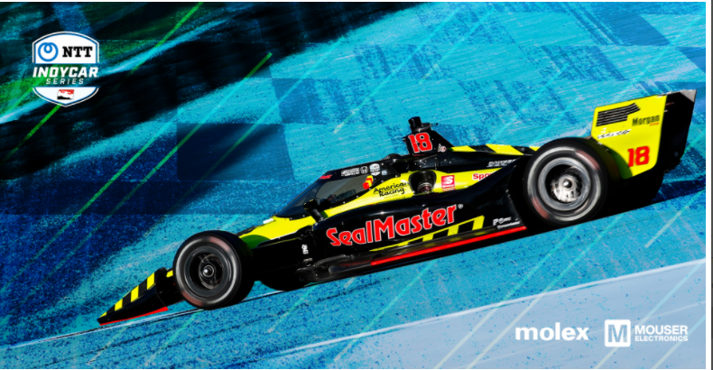 贸泽与Molex共同赞助Dale Coyne R...