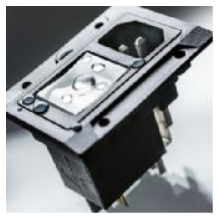 SCHURTER的IP67带断路器电源输入模块通...