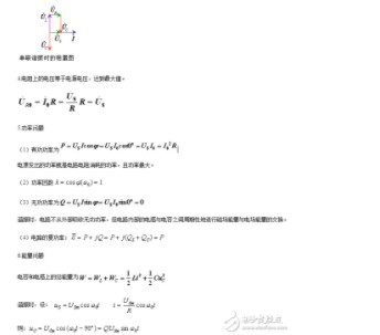 什么是串联谐振_串联谐振电路的特征_串联谐振和并联谐振的条件