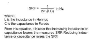 电容如何影响SRF 夹具对SRF测量的影响-sfc电容1