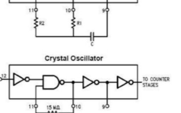 cd4060振荡电路原理分析