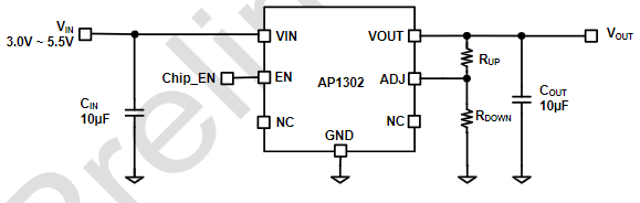 2A低压差稳压器AP1302使用说明书下载