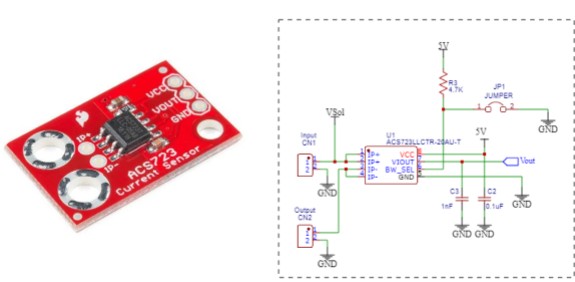 基于使用ESP32开发板和ACS723电流传感器制作太阳能监控系统