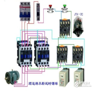 继电器工作原理与接线图_继电器控制电路图_继电器控制电路互锁电路图解