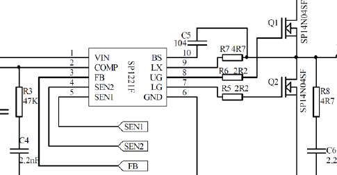 同步降压控制器芯片SP1221F数据手册