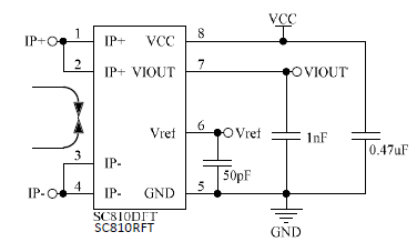 高精度隔离式电流检测传感器芯片SC810