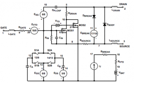 垂直DMOS功率MOSFET的电气特性分析
