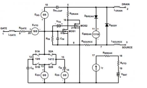 垂直DMOS功率MOSFET的電氣特性分析