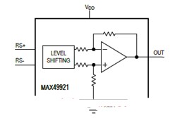 基于MAX4992 <b class='flag-5'>0－70V</b><b class='flag-5'>電流</b><b class='flag-5'>檢測</b><b class='flag-5'>放大器</b>解決方案設計