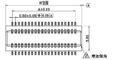 连欣0.5MM板对板连接器产品原理图下载